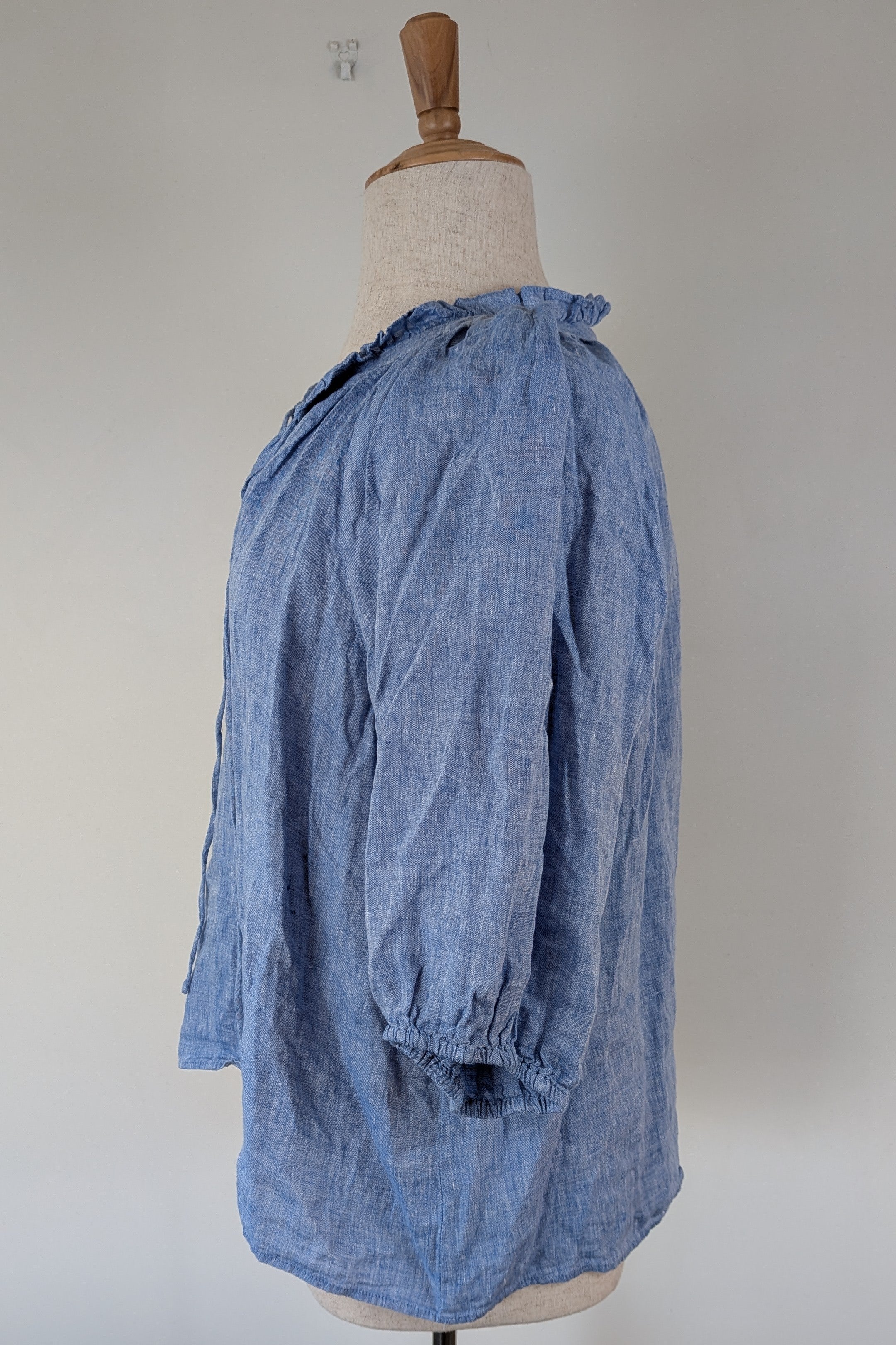 Sussan Ocean Blue 100% Linen Top Size 18 Brand New With Tags RRP $79.95