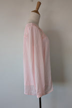 Liz Jordan Designer Collection Rue De Renne Pink Lace Trim Top Size 14 BNWT RRP $99.95