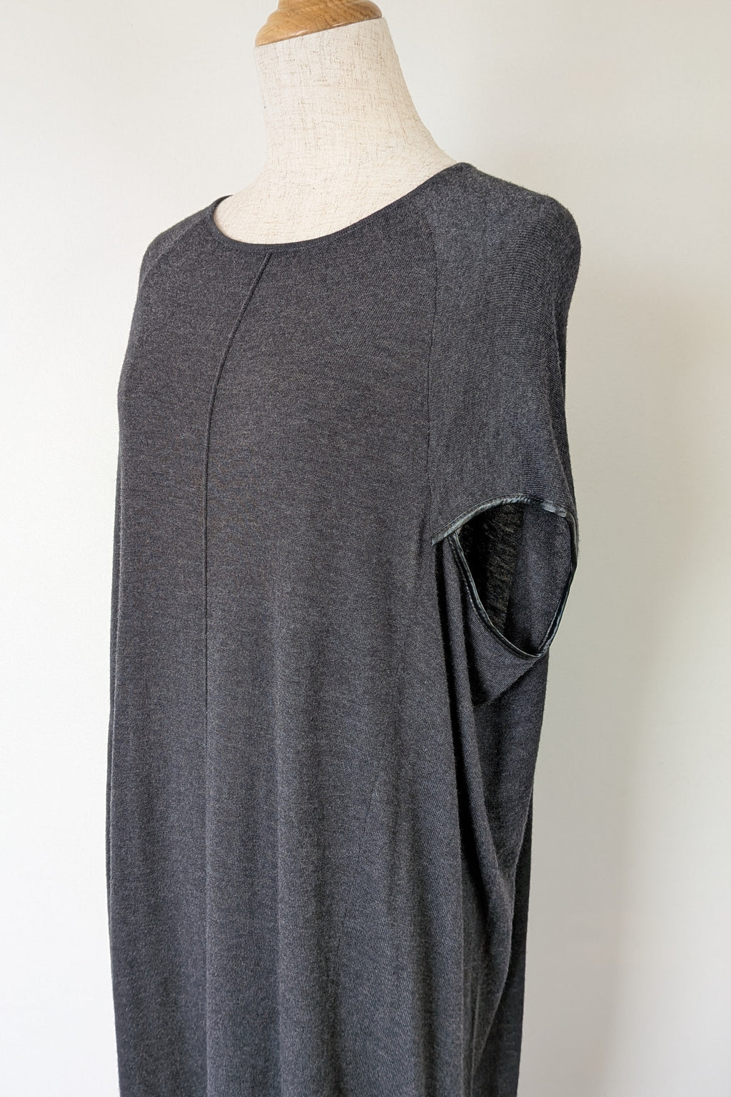 Elk The Label Grey Wool Cashmere Blend Knit Dress Size S/M