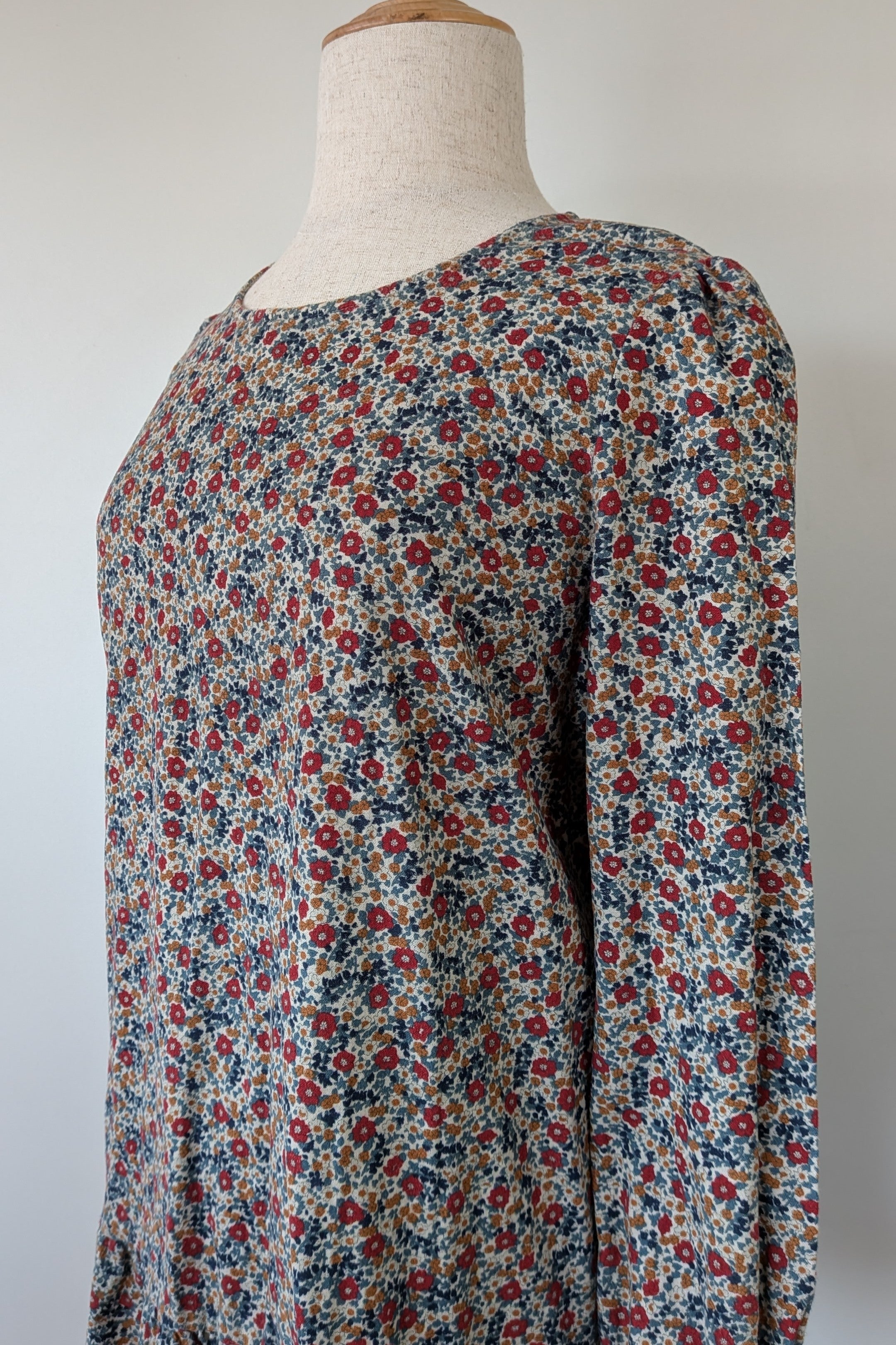Princess Highway Flannel Retro Floral Dress Size 16