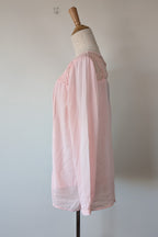 Liz Jordan Designer Collection Rue De Renne Pink Lace Trim Top Size 14 BNWT RRP $99.95