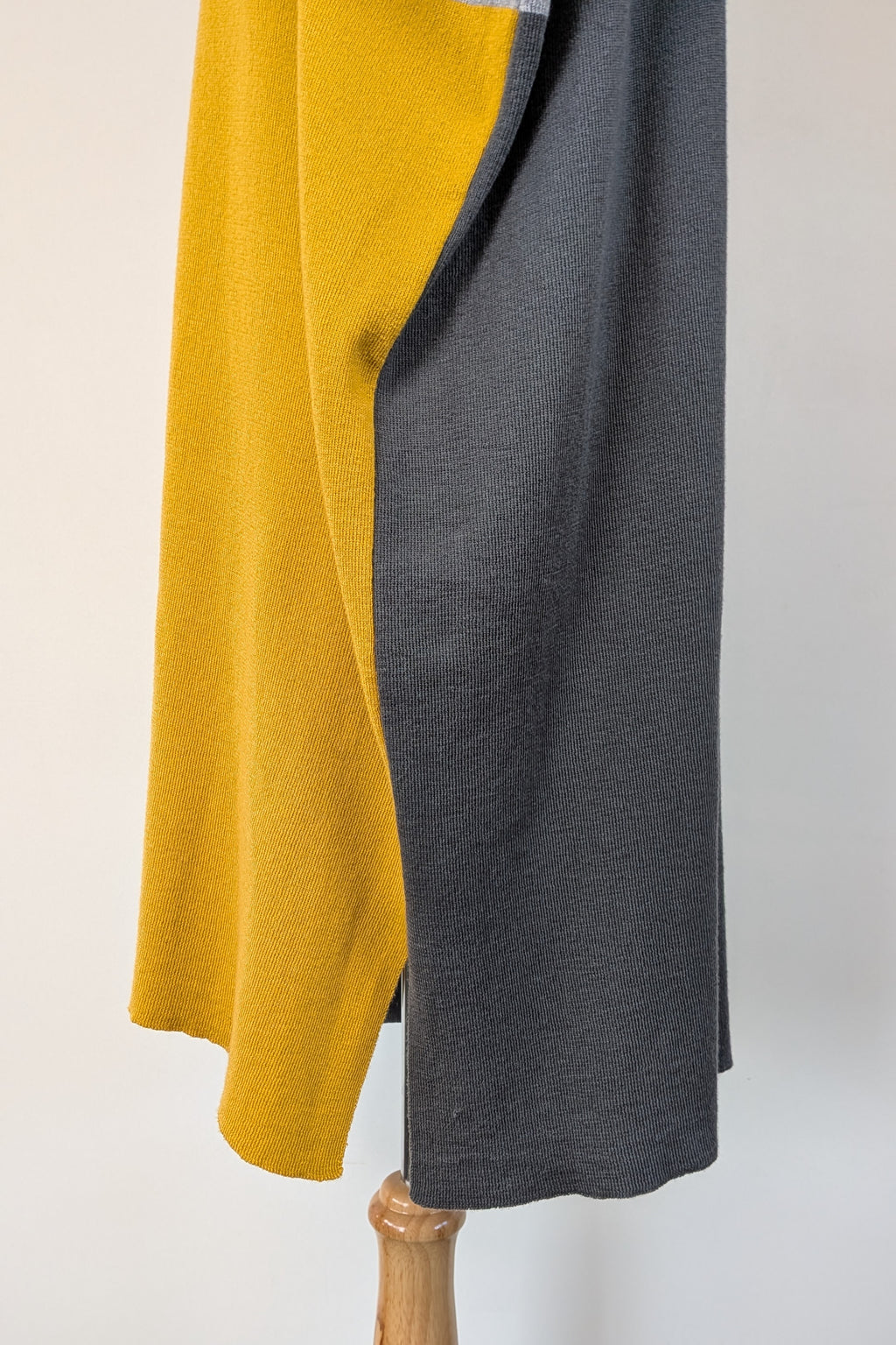 Uimi Colour Block Egyptian Cotton & Cashmere Knit Dress Size S-M