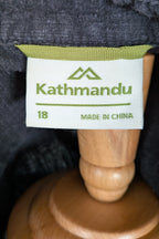 Kathmandu Hemp & Organic Cotton Navy Shirt Dress Size 16/18