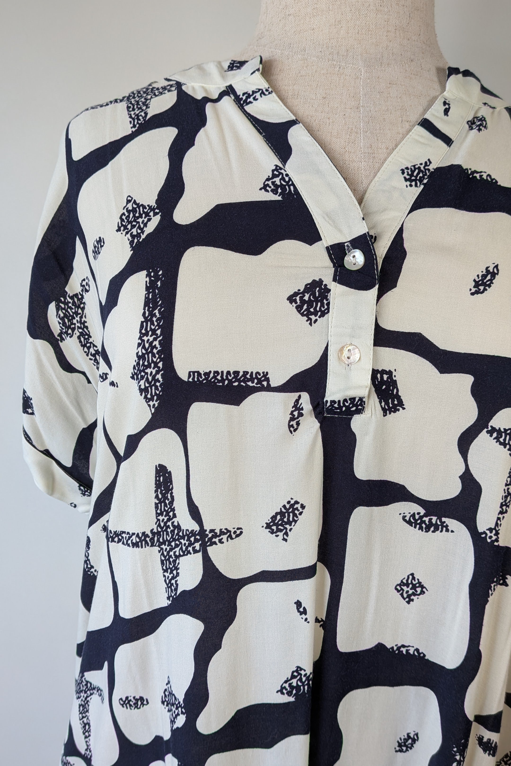 Autograph Ombre Monochrome Midi Dress Size 16 Brand New With Tags RRP $119.95