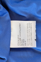 Luck & Trouble Lovesick Recycled Mesh Dress in Blue Size 16 BNWT RRP $70