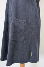 Kathmandu Hemp & Organic Cotton Navy Shirt Dress Size 16/18