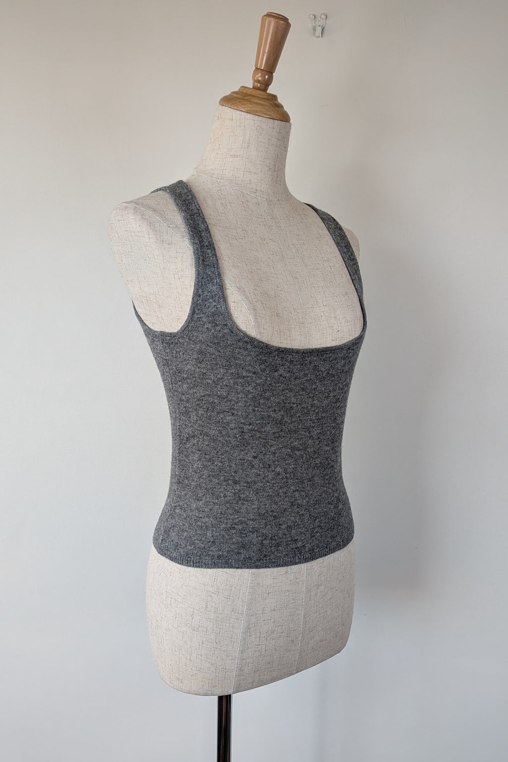 ROMY The Brand Grey Wool & Cashmere Knit Tank Size XS BNWT RRP $200
