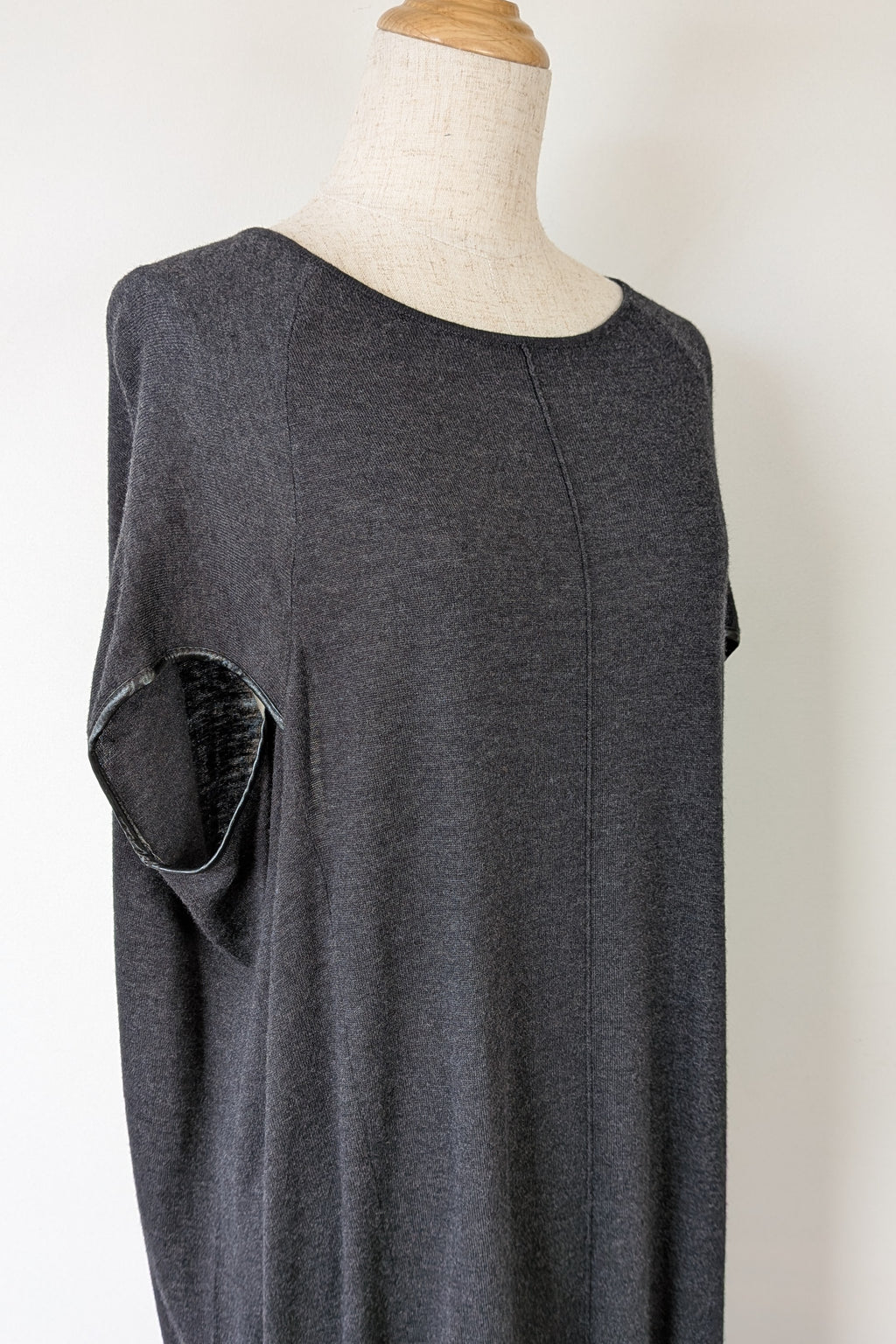 Elk The Label Grey Wool Cashmere Blend Knit Dress Size S/M