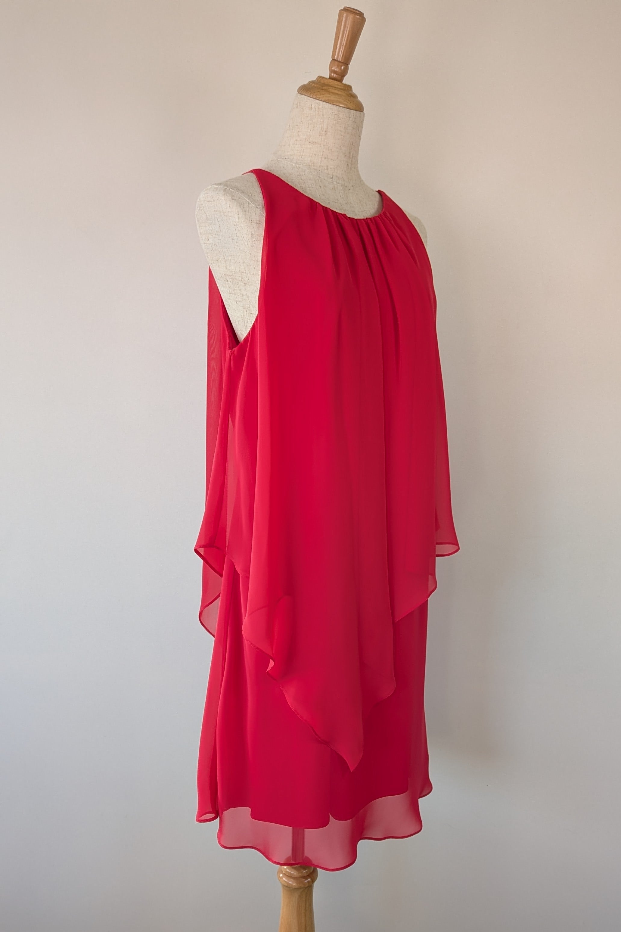 Purple Patch By Mr K Fuschia Cocktail Dress Size 12/14 Brand New With Tags RRP $229