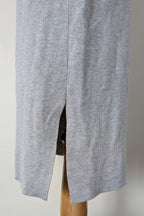 Ripe Maternity Silver Marle Layered Knit Nursing Dress Size M