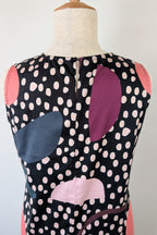 Hand Made by Gerrie T (Tasmania Brand) Spots & Shapes Dress Size L