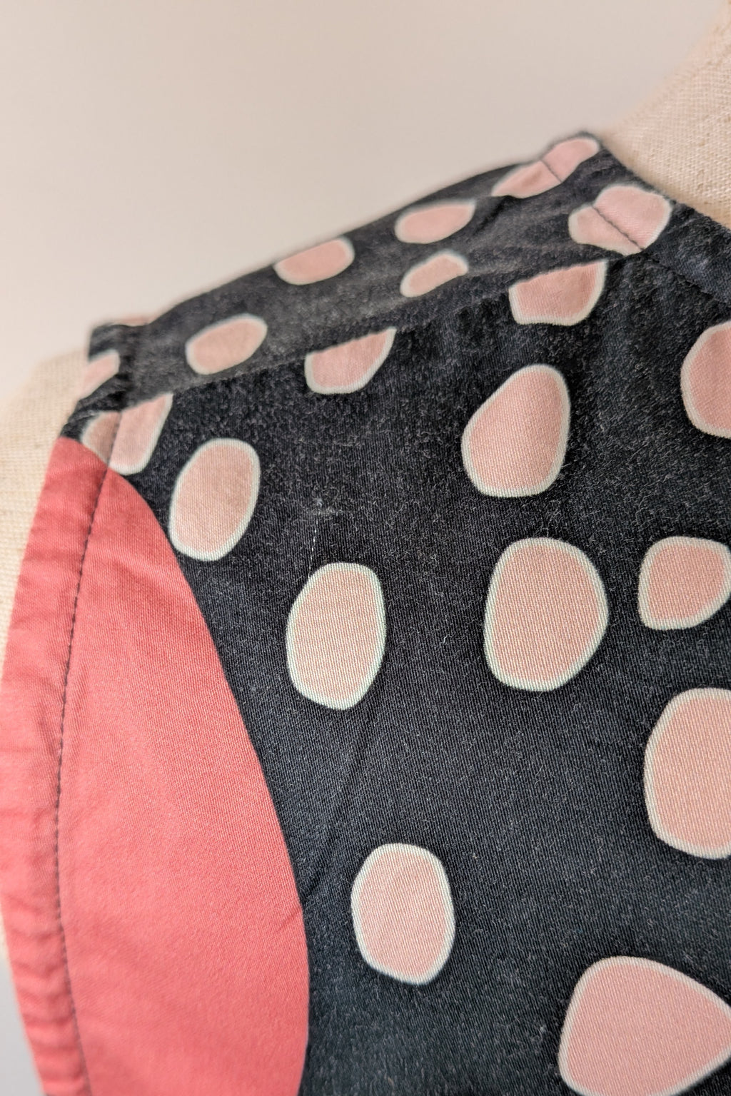Hand Made by Gerrie T (Tasmania Brand) Spots & Shapes Dress Size L
