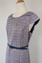 Review Tweed Pencil Dress with Belt Size 12