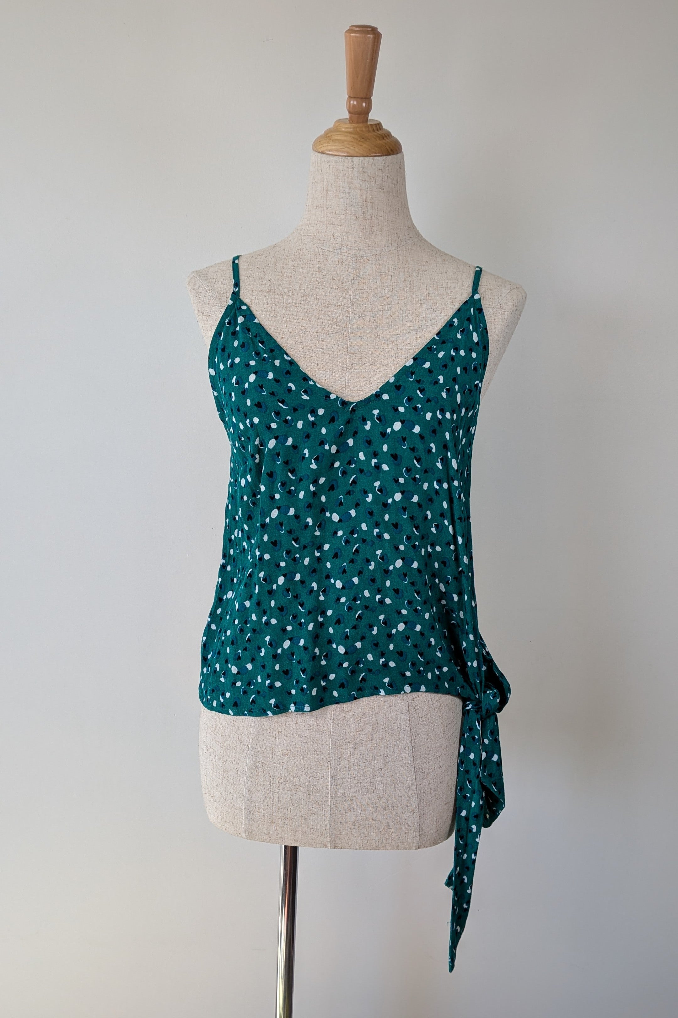 House of Sienna Emerelda Green Crop Top Size 10 Brand New With Tags