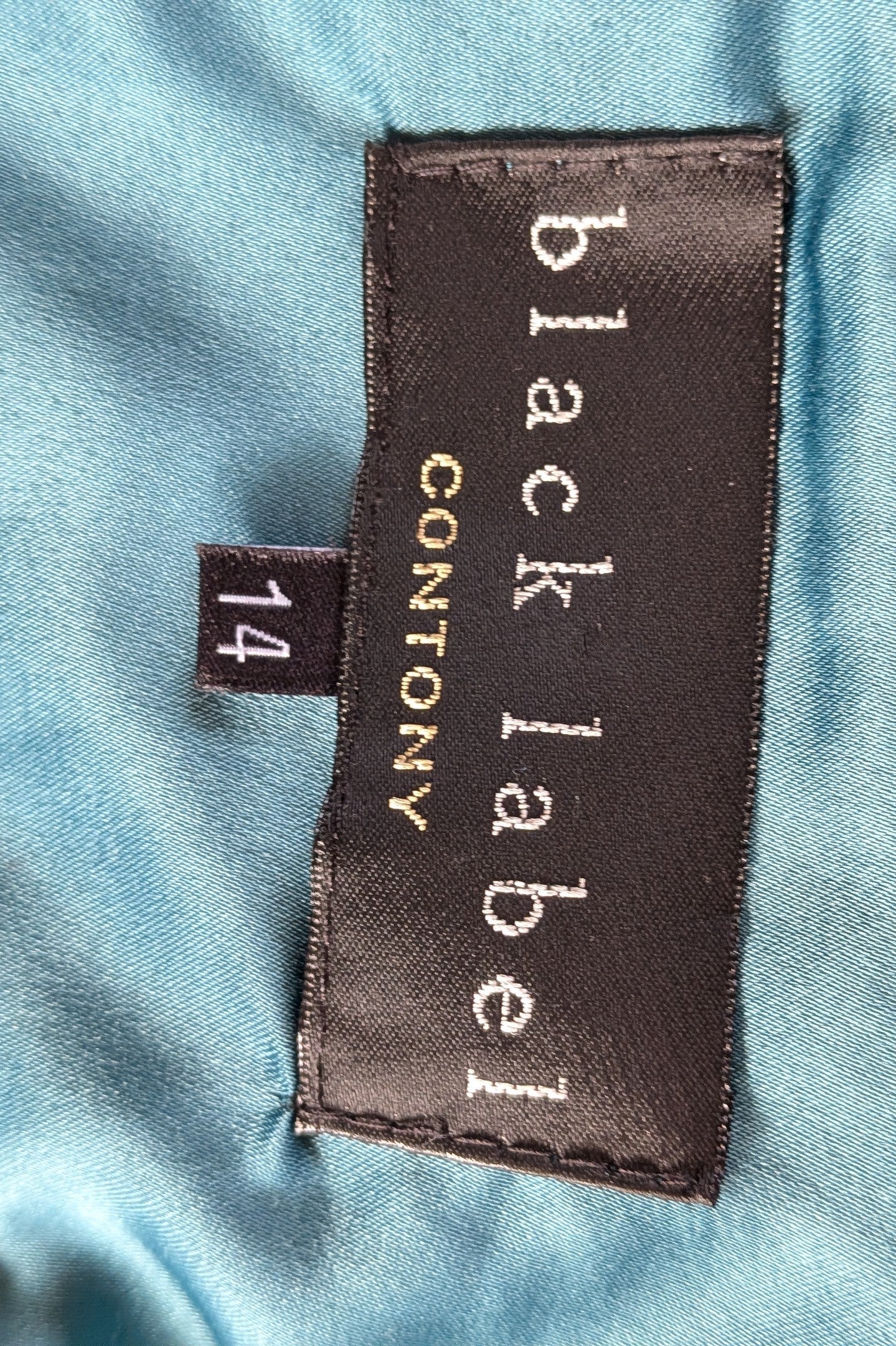 Contony Black Label Metallic Butterfly Sheath Mini Dress Size 14/16