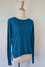 Uniqlo Teal 100% Merino Wool Sweater Size M