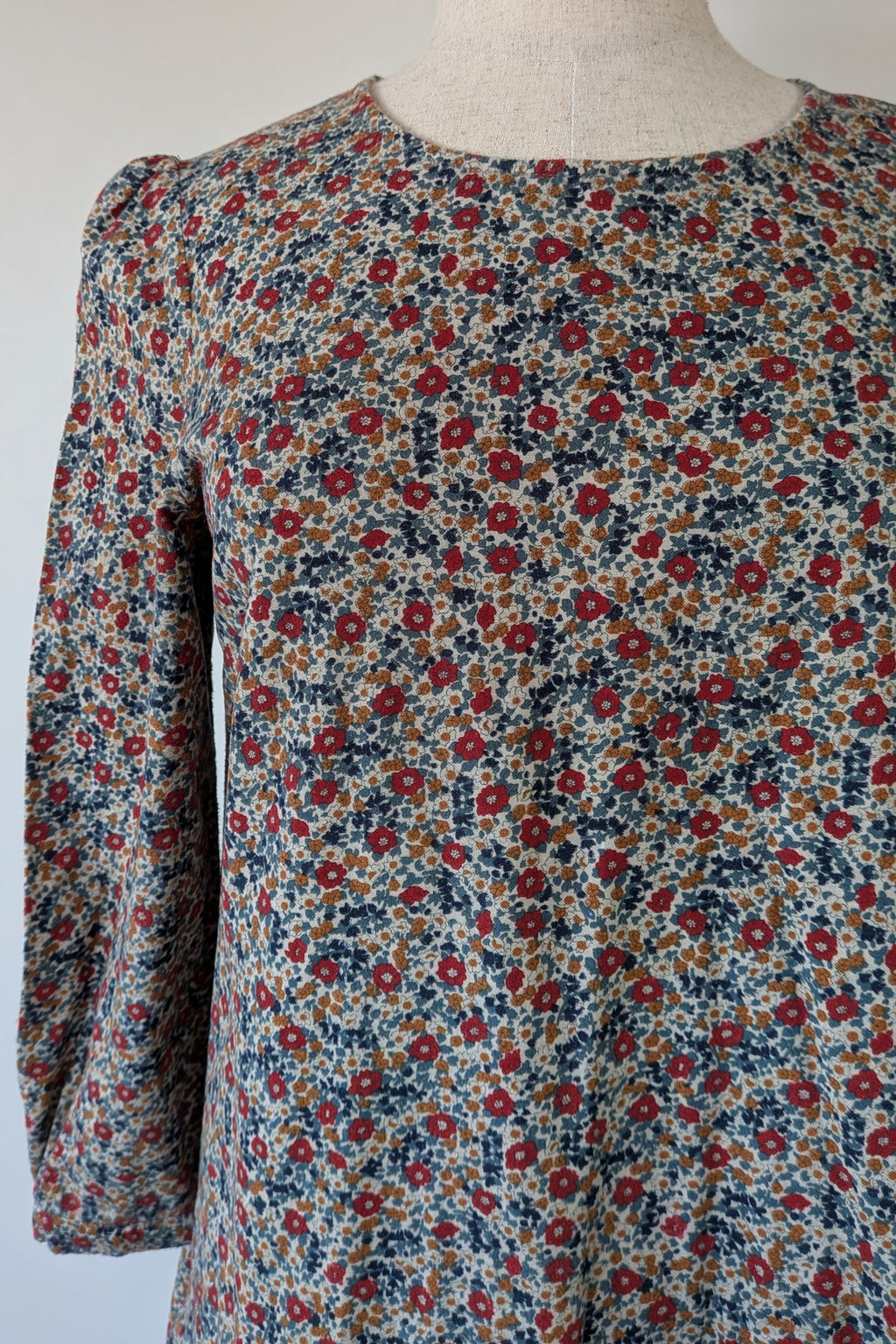 Princess Highway Flannel Retro Floral Dress Size 16