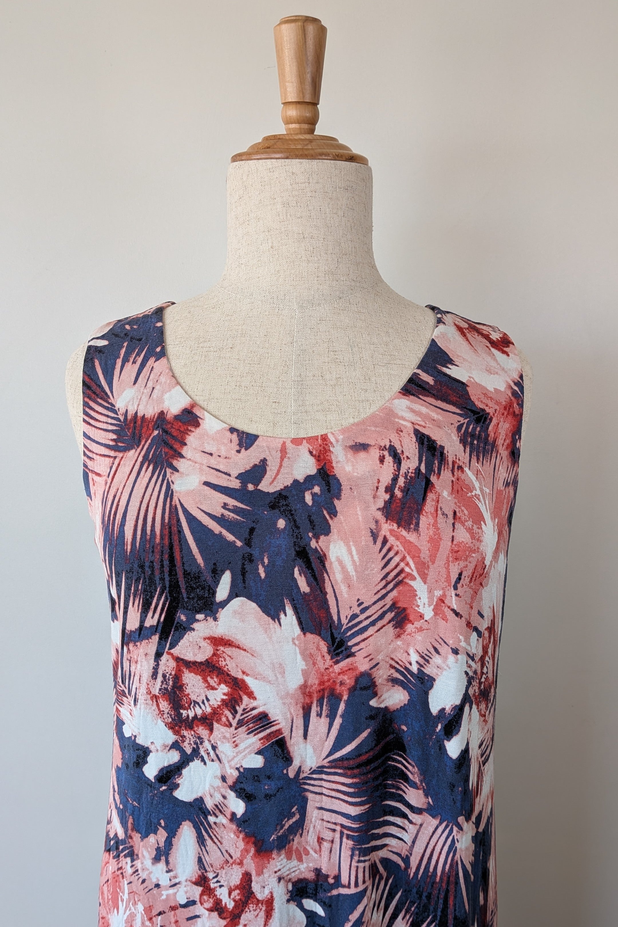 Suzanne Grae Tropical Print Dress Size XXL Brand New With Tags RRP $49.95