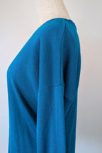 Uniqlo Teal 100% Merino Wool Sweater Size M