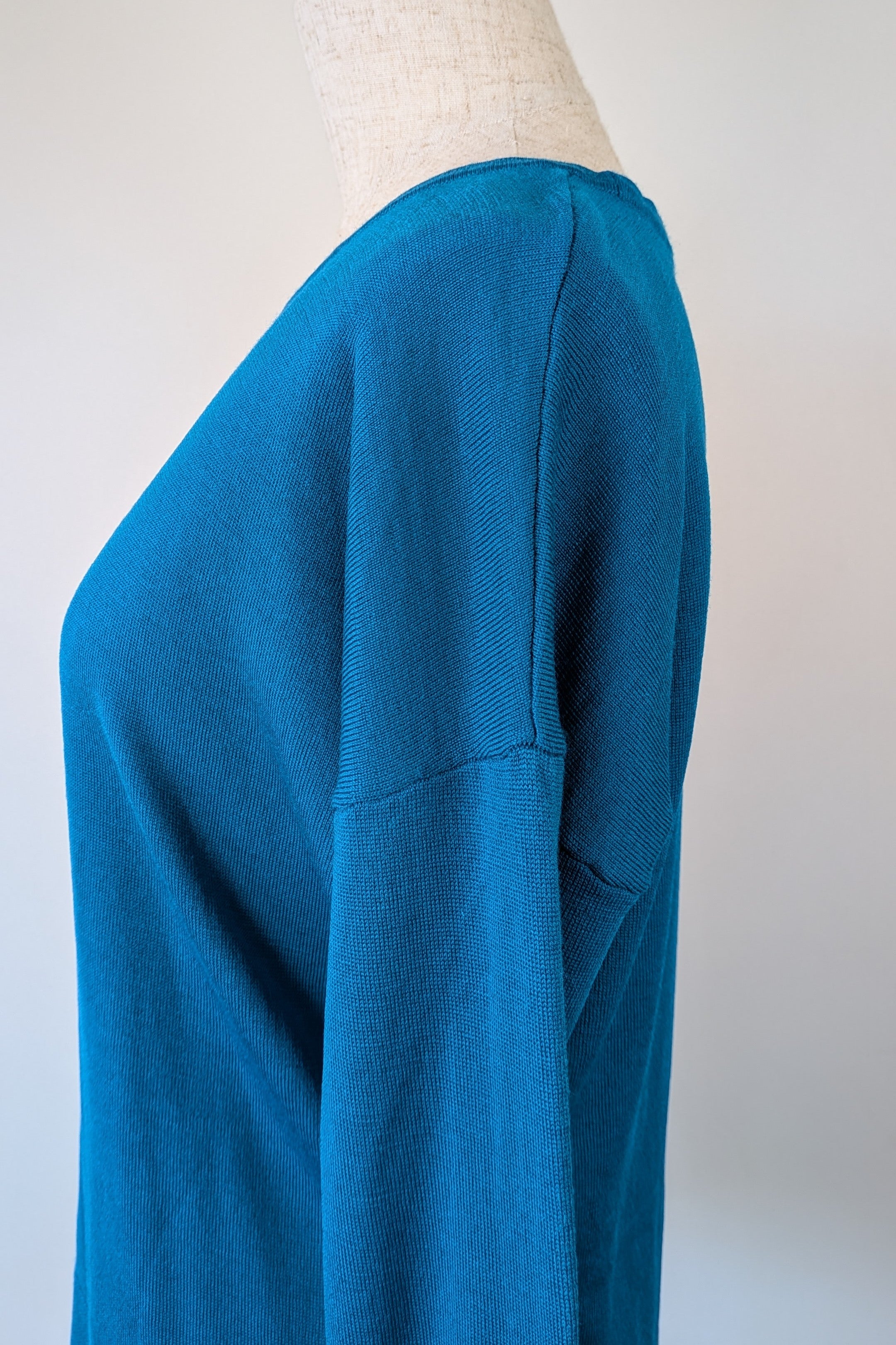 Uniqlo Teal 100% Merino Wool Sweater Size M