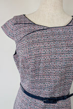 Review Tweed Pencil Dress with Belt Size 12
