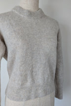 Everlane The Cocoon Crew in Alpaca Almond Jumper Size S
