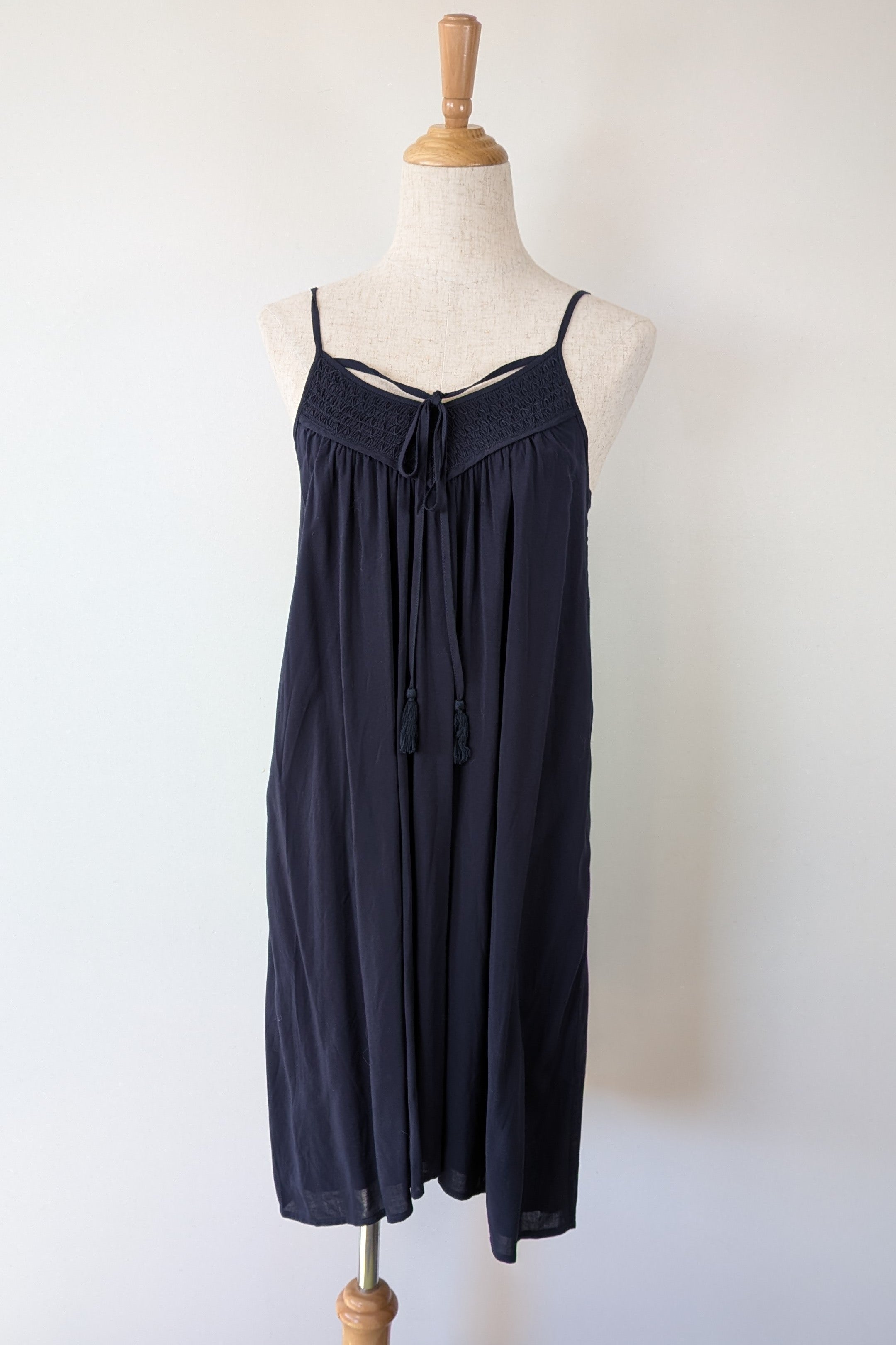Witchery Ink Blue Summer Beach Dress Size 4 Brand New With Tags RRP $129.95