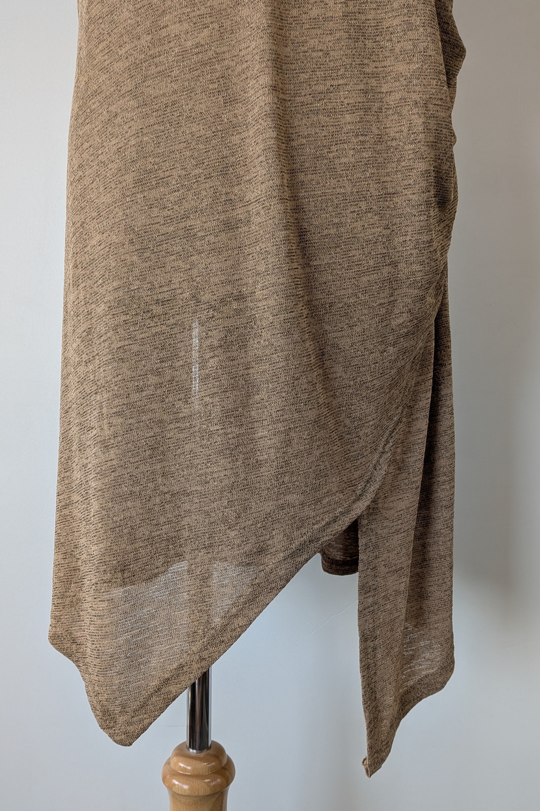 Olla Oh Bronze Side Gather Dress Size M Brand New With Tags