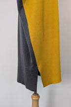 Uimi Colour Block Egyptian Cotton & Cashmere Knit Dress Size S-M