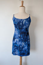 Luck & Trouble Lovesick Recycled Mesh Dress in Blue Size 16 BNWT RRP $70