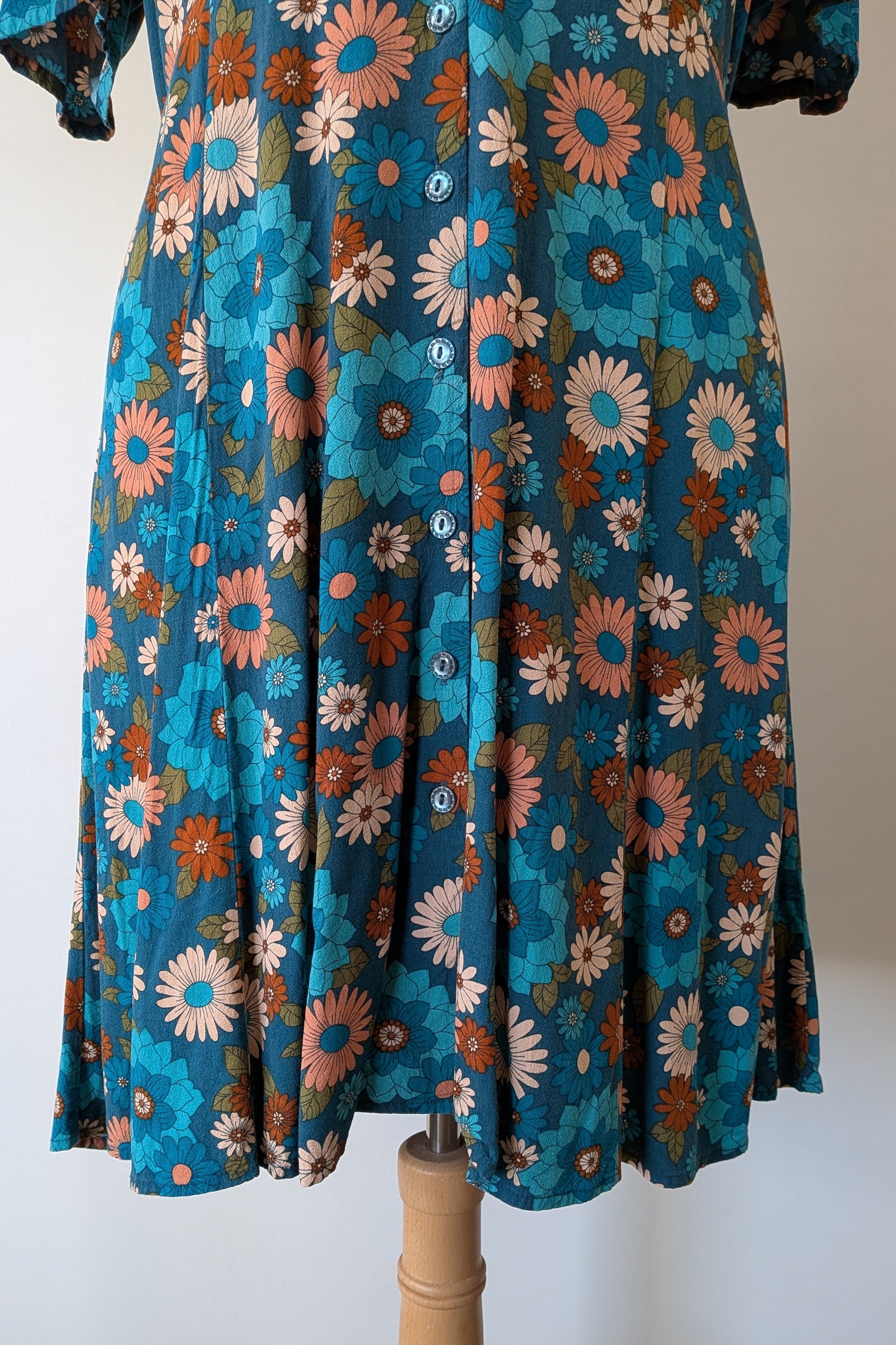 Princess Highway Lindy 70s Floral Mini Dress Size 18