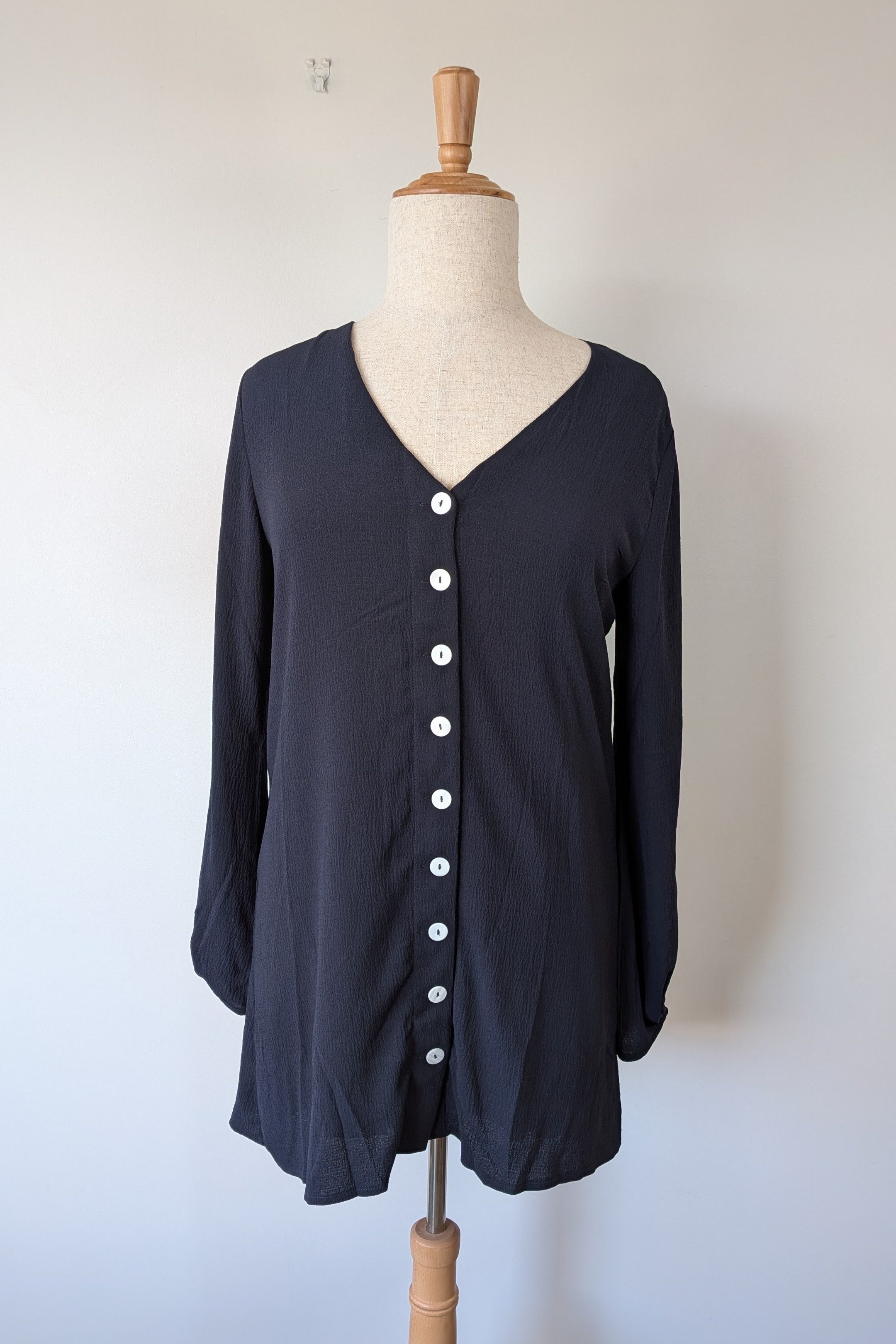 Calli Georgi Navy Mini Dress Size 16 Brand New With Tags