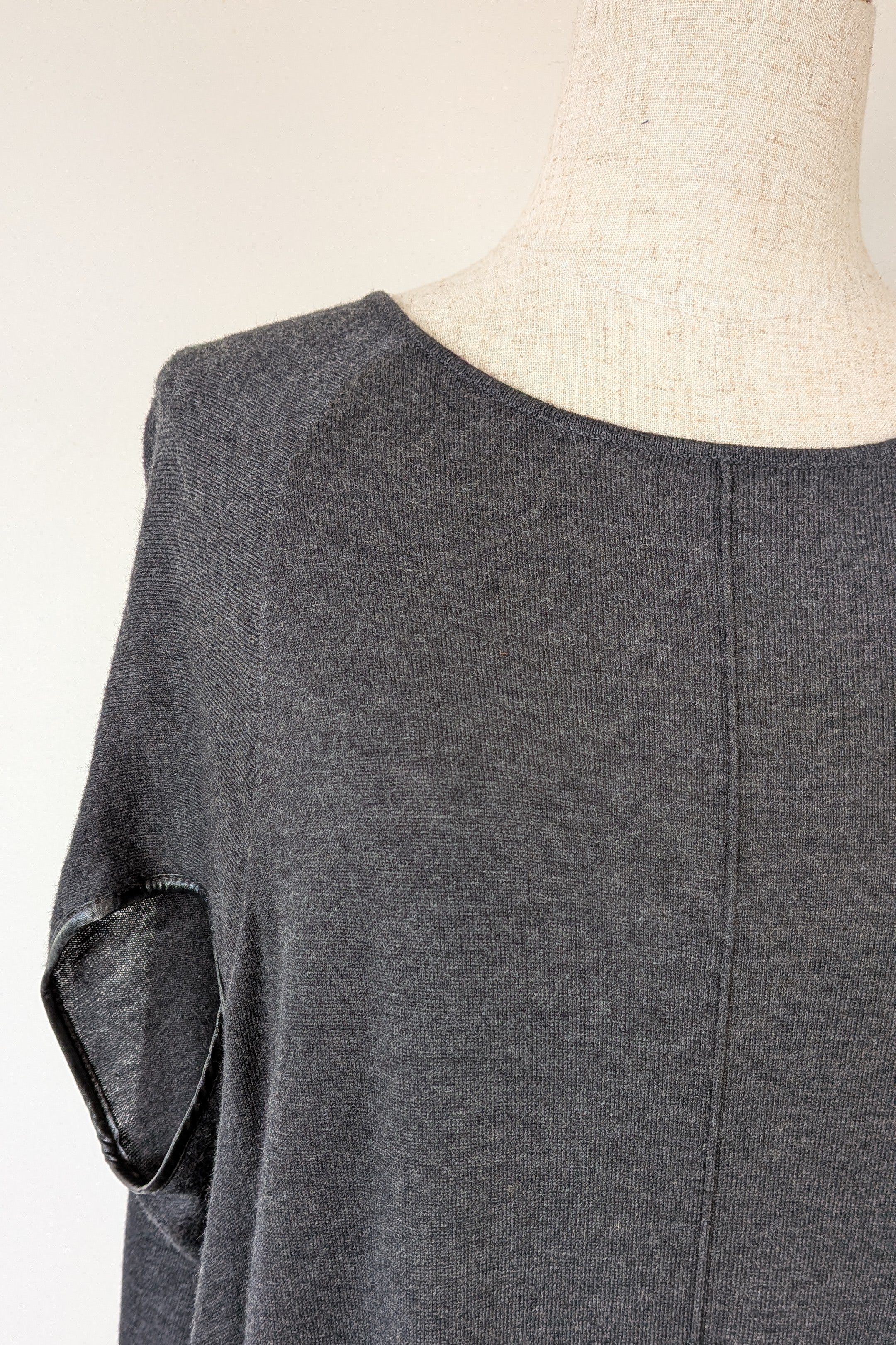 Elk The Label Grey Wool Cashmere Blend Knit Dress Size S/M