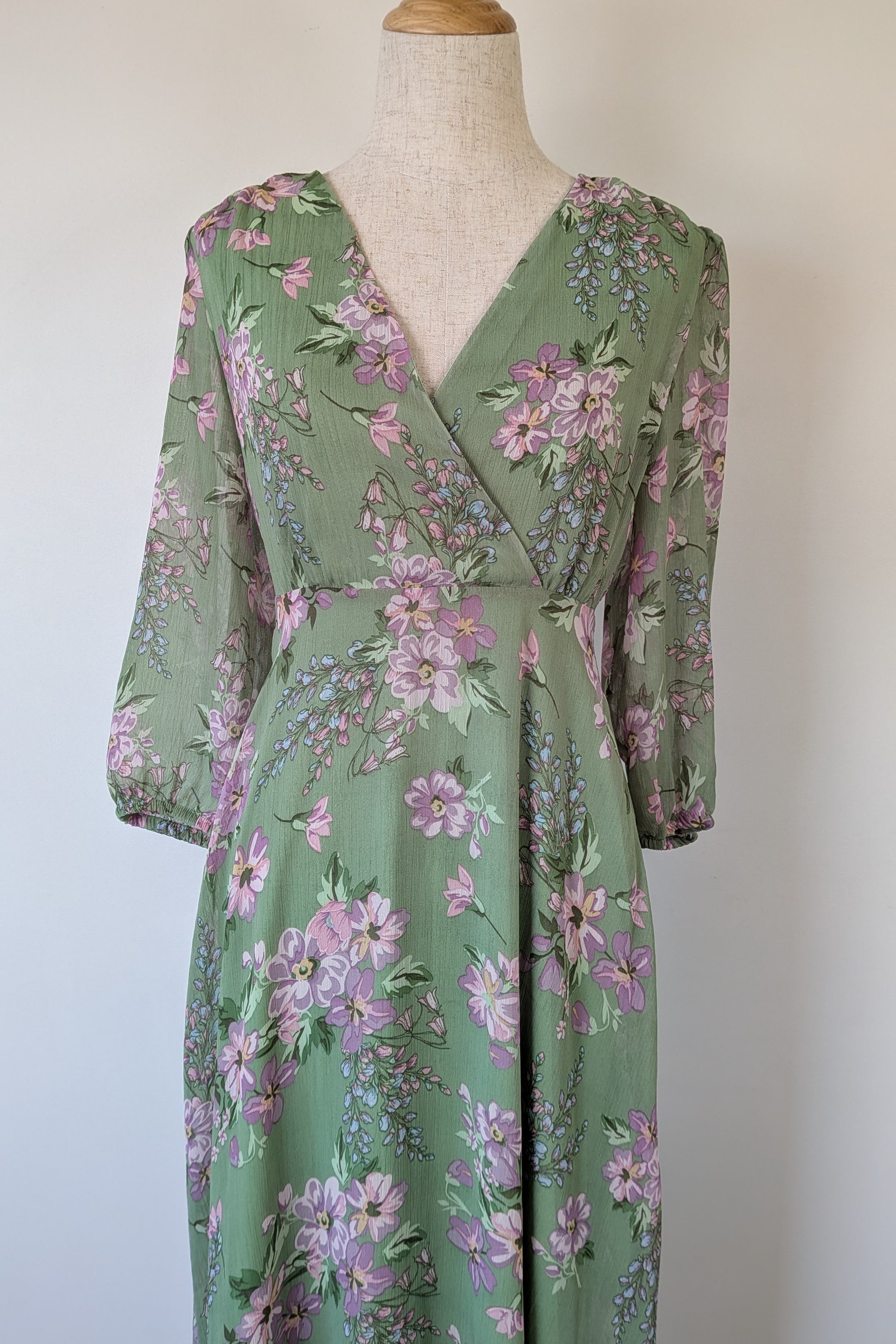 Khoko Spring Fling Empire Dress in Mint Size 8 Brand New With Tags RRP $89.99
