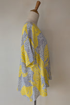 Country Road Tropical Print Woven Top Size M