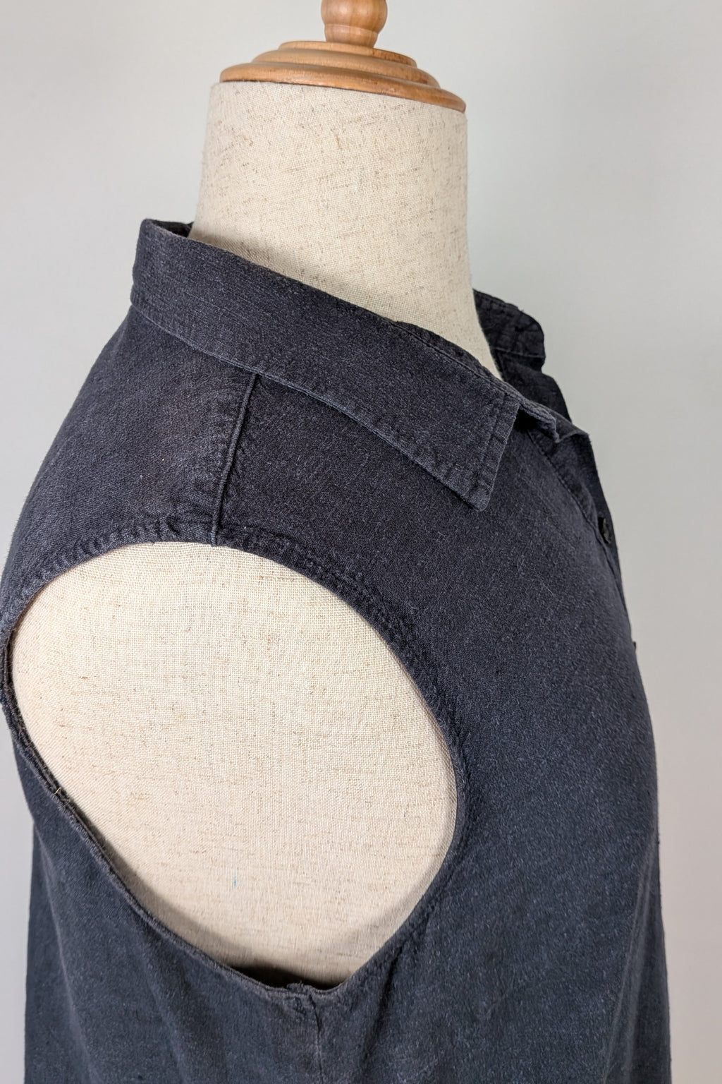 Kathmandu Hemp & Organic Cotton Navy Shirt Dress Size 16/18
