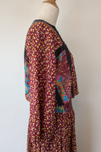 Vintage 80s Diane Freis Georgette Dress Size L
