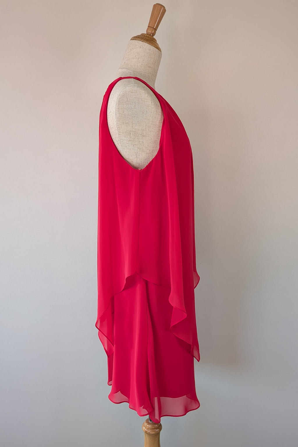 Purple Patch By Mr K Fuschia Cocktail Dress Size 12/14 Brand New With Tags RRP $229
