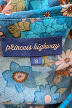 Princess Highway Lindy 70s Floral Mini Dress Size 18