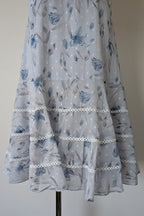 Bardot Junior Sadie Trim Dress in Blue Lily Size 16