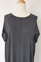 Elk The Label Grey Wool Cashmere Blend Knit Dress Size S/M