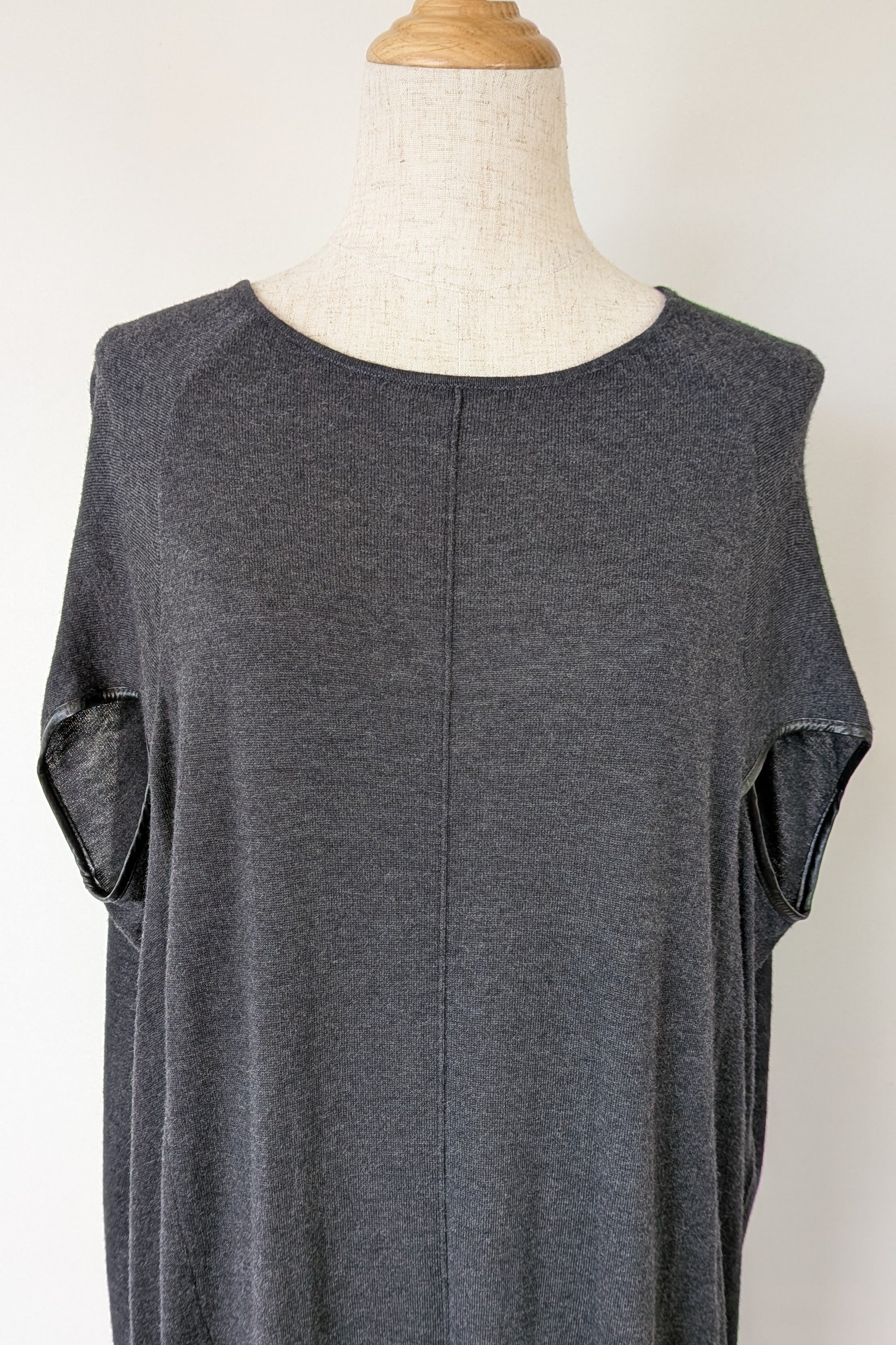 Elk The Label Grey Wool Cashmere Blend Knit Dress Size S/M
