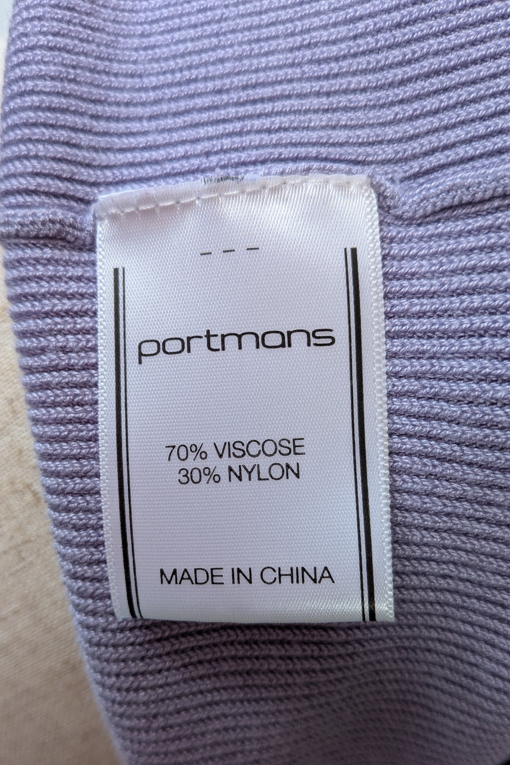 Portmans Lilac Sweater Size M