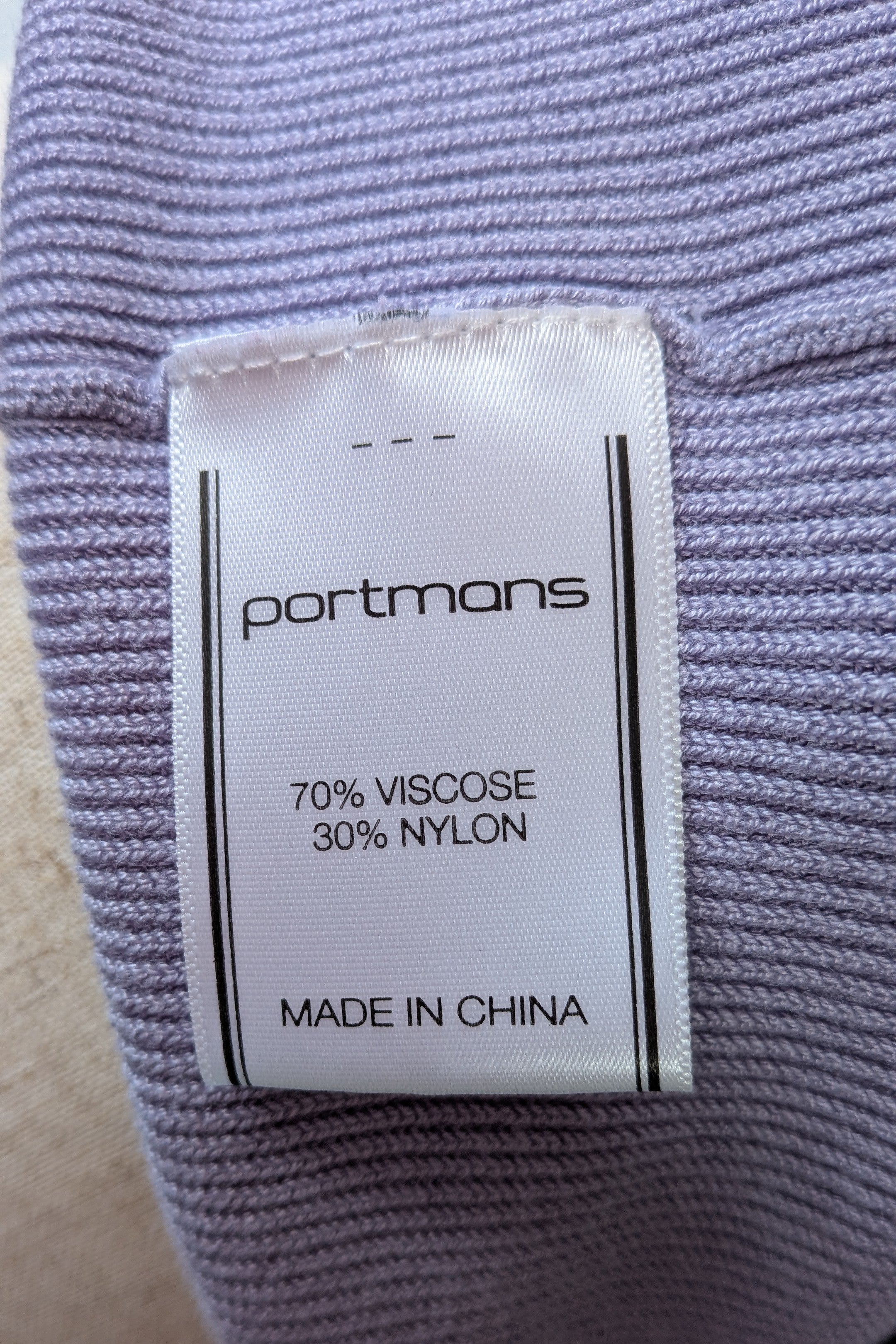 Portmans Lilac Sweater Size M