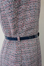 Review Tweed Pencil Dress with Belt Size 12
