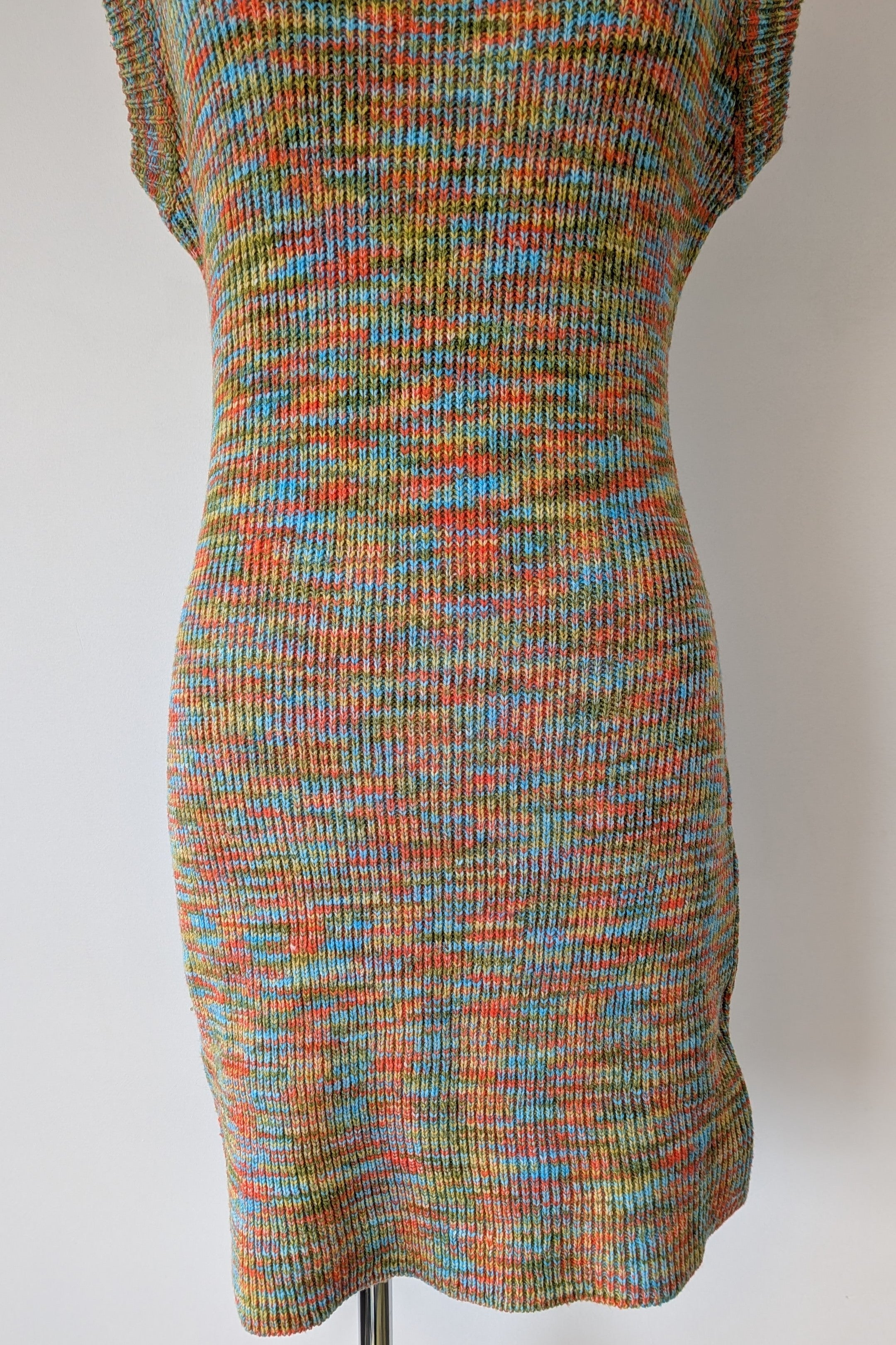 Beginning Boutique Multicolour Sweater Mini Dress Size S