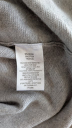 Ripe Maternity Silver Marle Layered Knit Nursing Dress Size M