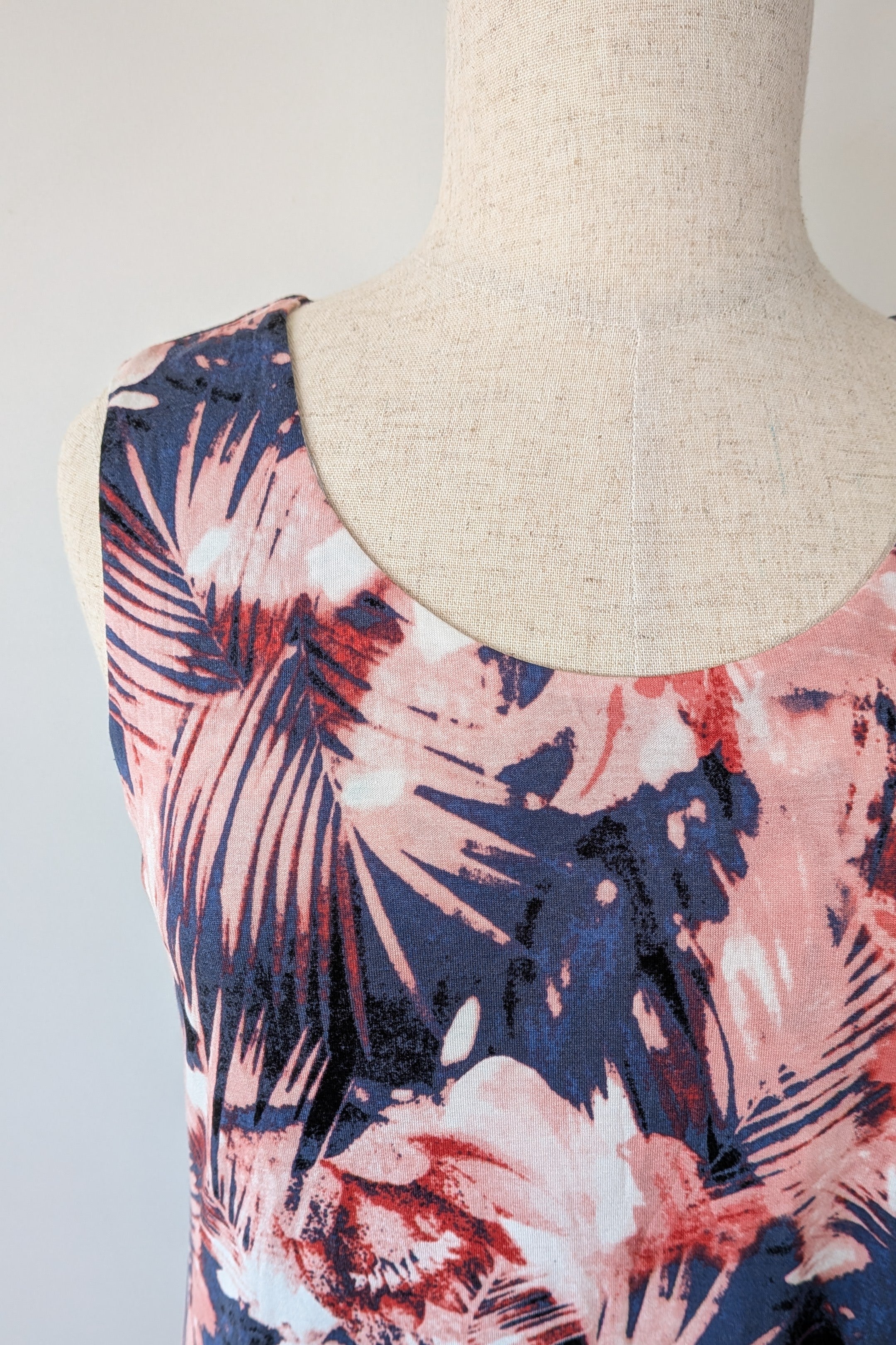 Suzanne Grae Tropical Print Dress Size XXL Brand New With Tags RRP $49.95
