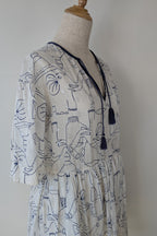 Gorman x Monika Forsberg Elephant Tea Dress Size 6