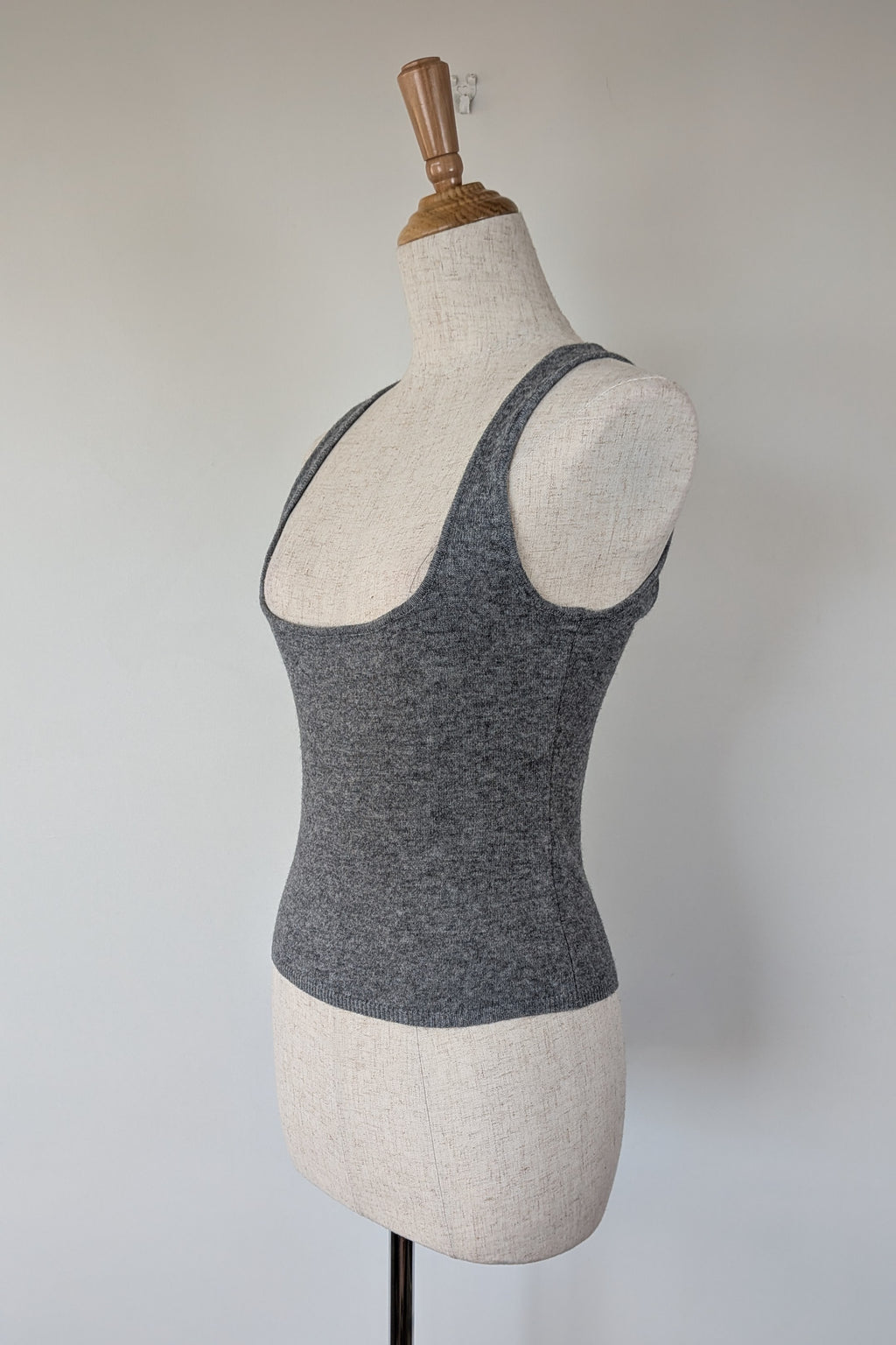 ROMY The Brand Grey Wool & Cashmere Knit Tank Size XS BNWT RRP $200